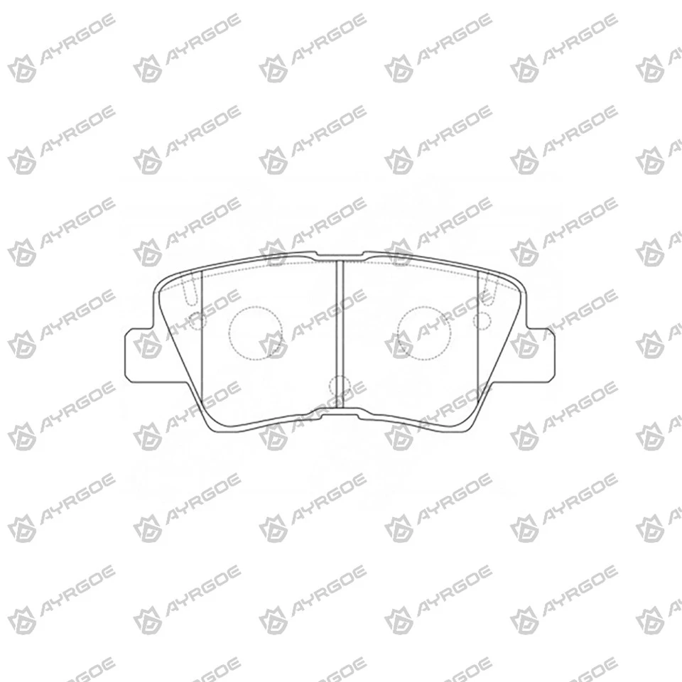 D11266MH FRENO PASSI PER HYUNDAI ELANTRA HD