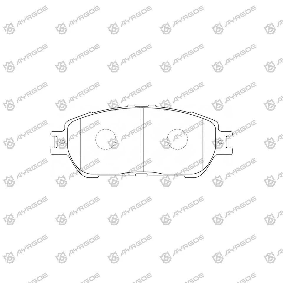 D2223H FRENO PASSI PER LEXUS ES MCV30