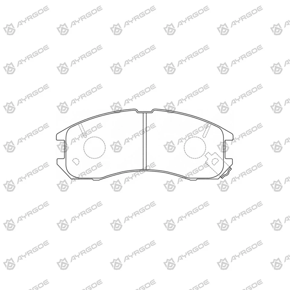 D3053H FRENO PASSI PER MAZDA