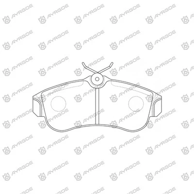 D1180H FRENO PASSI PER NISSAN