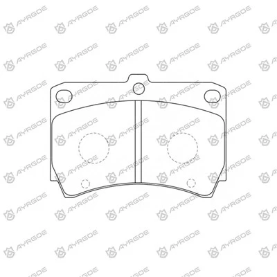 D3062MH FRENO PASSI PER KIA AVELLA KBA1