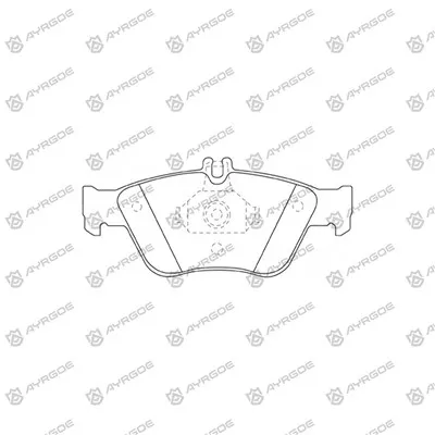 PN0026 PASSIONE FRENO per Mercedes-Benz C 200 202087